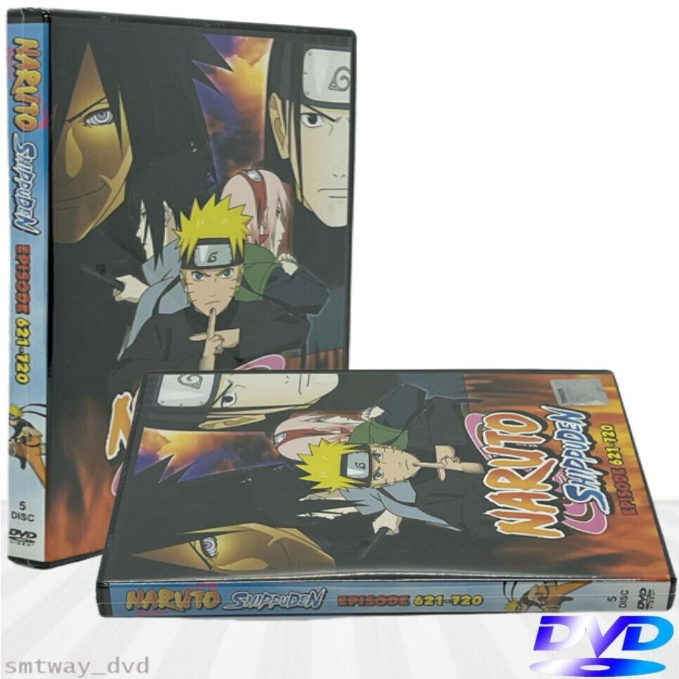 Dvd box naruto volume 8 5 disco