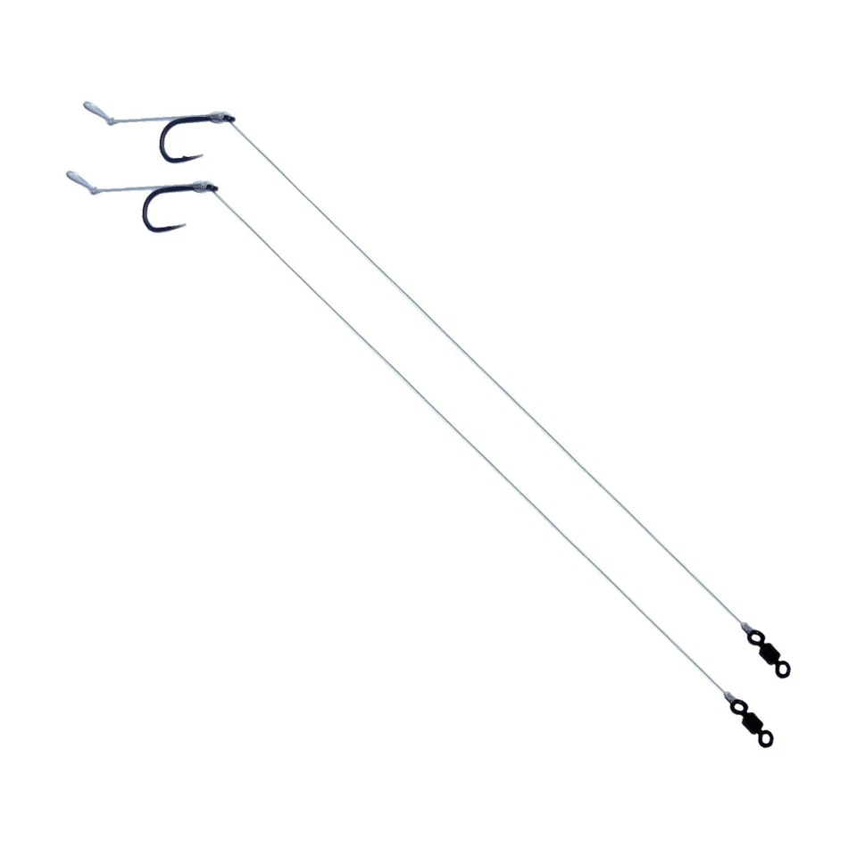 20 Pfund Flurocarbon Hair Rigs, Karpfen Angelgerät, alle Arten alle Größen, Stck 3 oder 5 - Bild 1 von 1