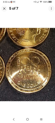 2017 Australian Anzac $1 Memorial Coin