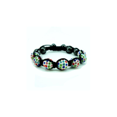 Bracelet Amitie Cuir Manchette Multi rangs Tresse Réglable Corde Bouddha Menotte Wrap Bangle