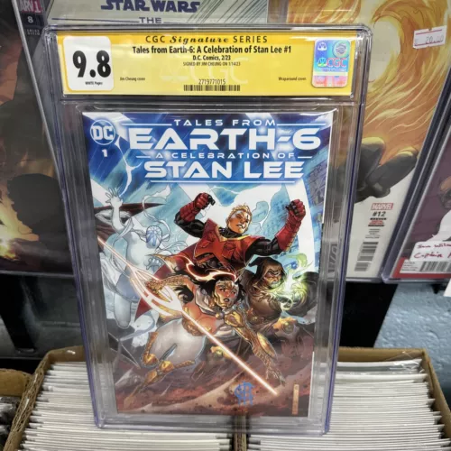 Tales from Earth - 6 A Celebration of Stan Lee #1 CGC 9.8 Autographed JIM CHEUNG