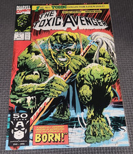 TOXIC AVENGER #1 (1991) 1st Appearance Troma Horror Monster Marvel Comic