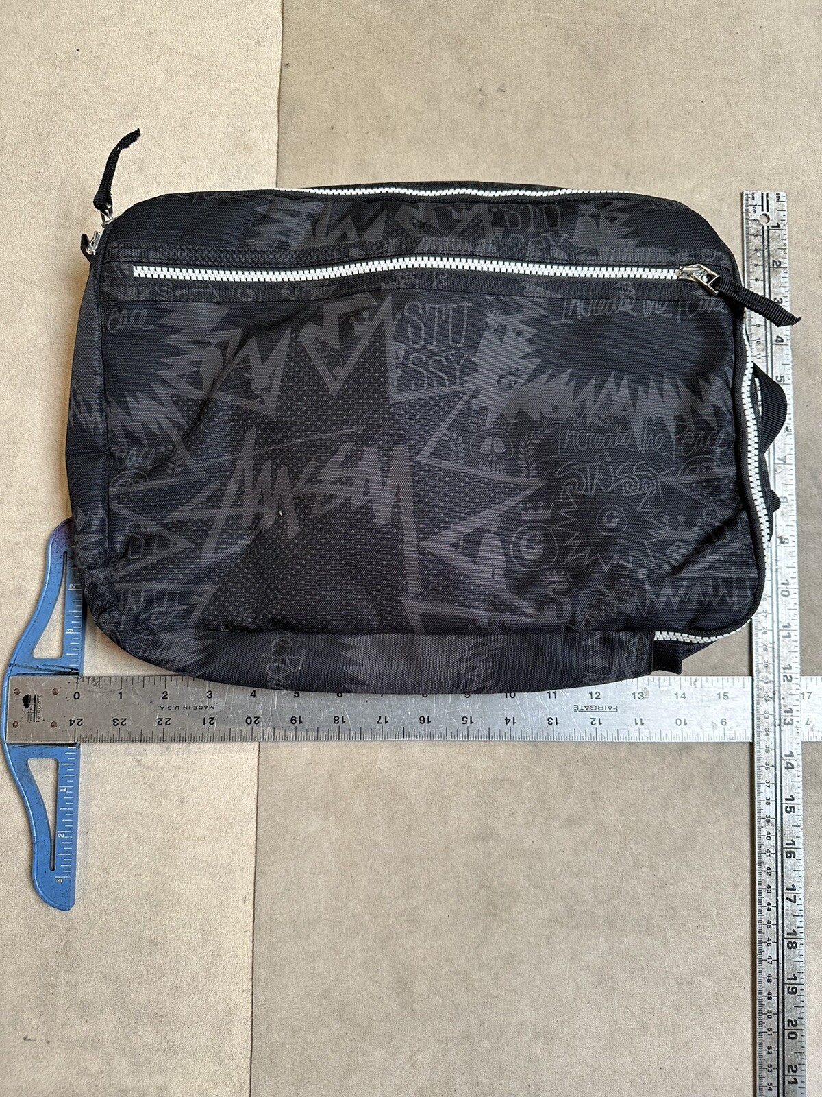 vintage 2000s stussy laptop case deadstock streetwear | eBay