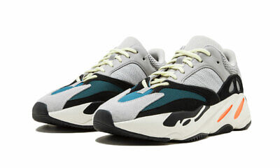ADIDAS Men's Grey/White YEEZY BOOST 700 Wave Runner Sneakers US 10.5 ...