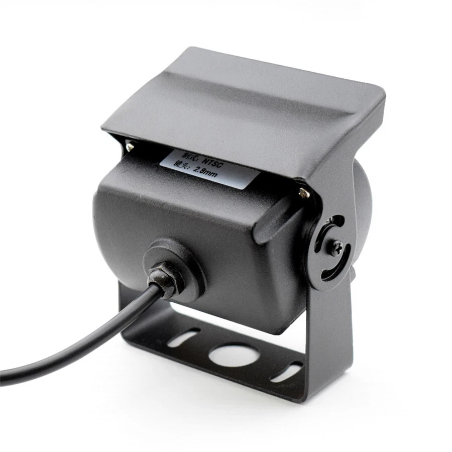 Cámara de visión trasera impermeable 170° gran angular camión autobús con 18 luces Foto 3 de 4