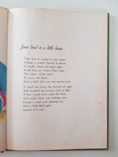 Book - When Jesus Was A Little Boy 1954 HC Georgia Moore Eberling - Picture 5 of 6