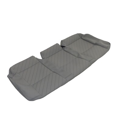 Seat cover 3-seater bench with reclining bed VW T5.2 Bus Multivan California fabric grey