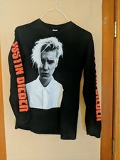 Justin Bieber Purpose Tour Long Sleeve Graphic T-Shirt 2016-2017 Size Small