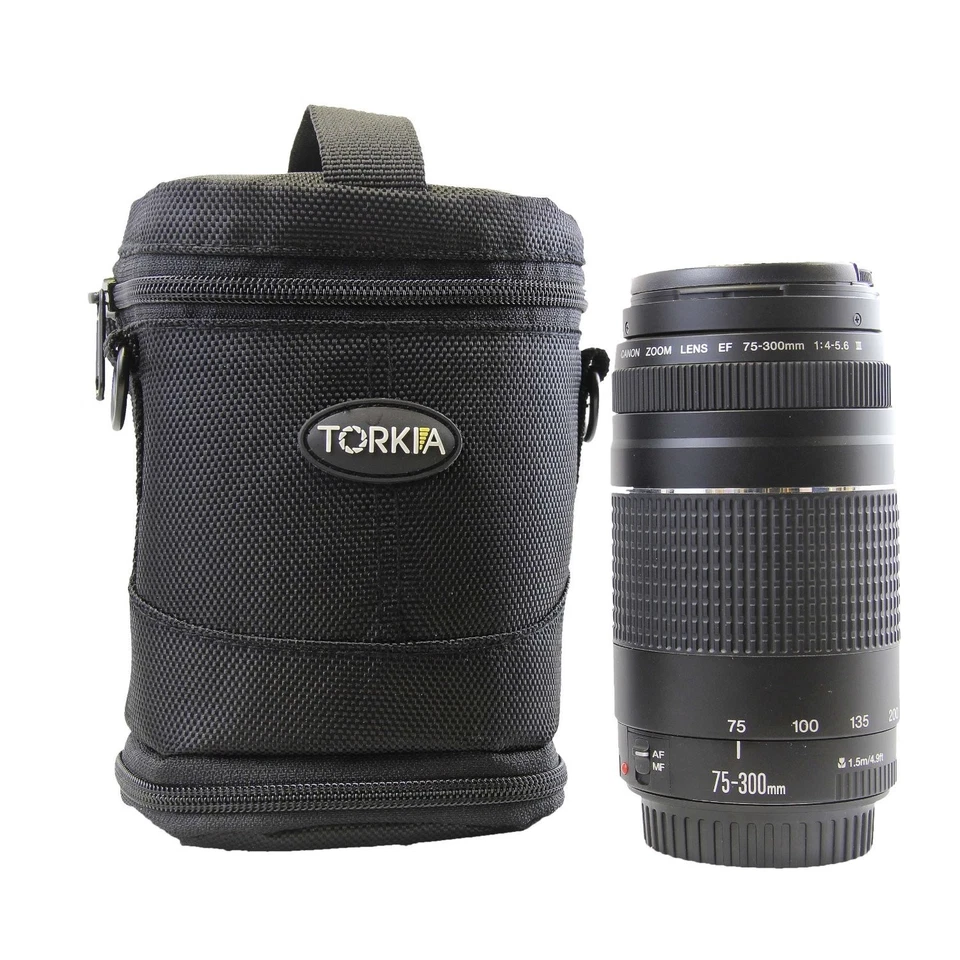 Torkia Padded Lens Case for Nikon 24-85mm, 18-105mm, 18-200mm & 70-300mm Lenses - Image 4 of 4