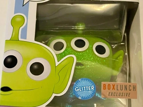 Funko Pop Alien TOY STORY Glitter 525 Boxlunch Exclusive NIB NEW Pixar Cute 25