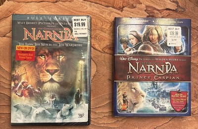Chronicles of Narnia: Prince Caspian 3-Disc Blu-Ray 2008 Plus Narnia DVD