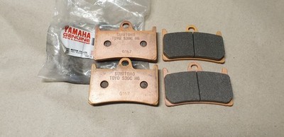 Original Yamaha Bremsbeläge 2 Satz vorne li+re  MT-09 MT-10 XSR 900 XT 1200 FAZE