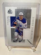 2022 Upper Deck SP Game Used Retro Renovations Jersey Dylan Holloway Rookie RC