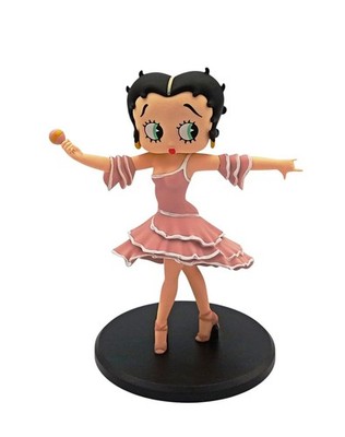 Figurine BETTY BOOP DANCE Rumba - height 15cm PVC BB212