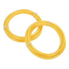 2 Pcs 3D Pen Filament, 1.75mm Dia 33ft Length, Yellow