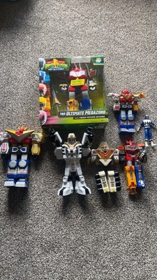 Power Rangers Ultimate Megazord Re-Ignition Robot Figure Lot w/ Boxed Set 2020