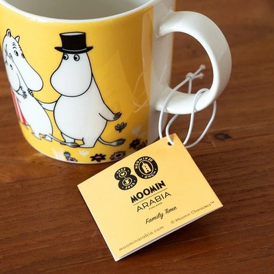 Arabia Moomin Classic Tasse Family Time 80th Anniversary 2025 Japan Neu ohne ...