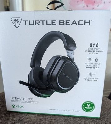 Turtle Beach Stealth 700 Black Xbox Wireless Gaming Headset | eBay