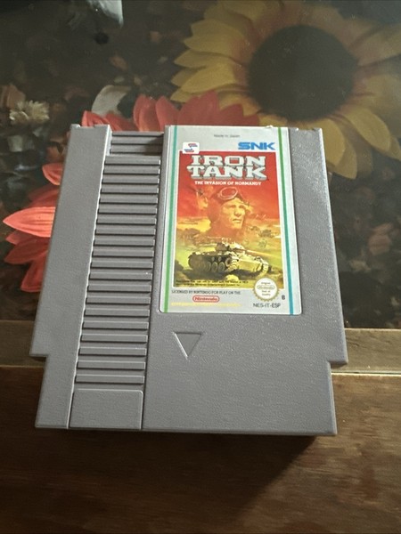 Iron Tank Nintendo Nes Pal B Solo Vendido En Esp …..Raro
