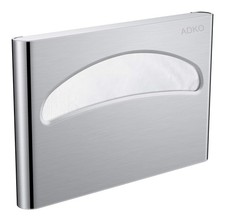 Commercial Toilet Seat Cover Dispenser, Wall Mount, 250 Single Seat Covers fo...