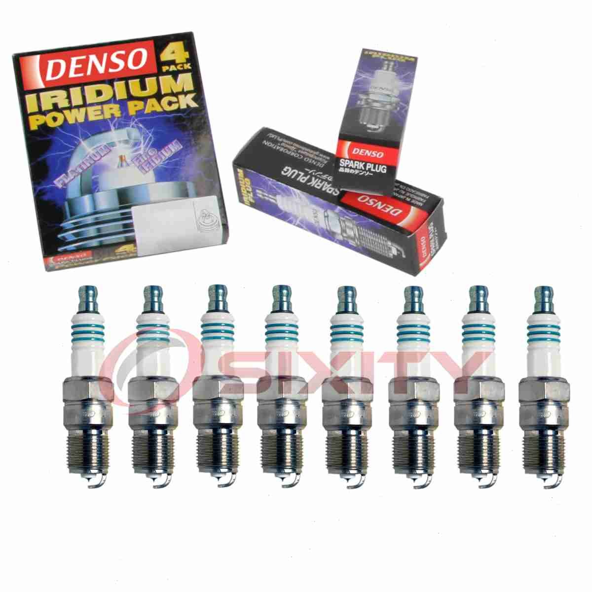 8 pc Denso Iridium Power Spark Plugs for 2012-2015 Chevrolet Camaro 6.2L ov