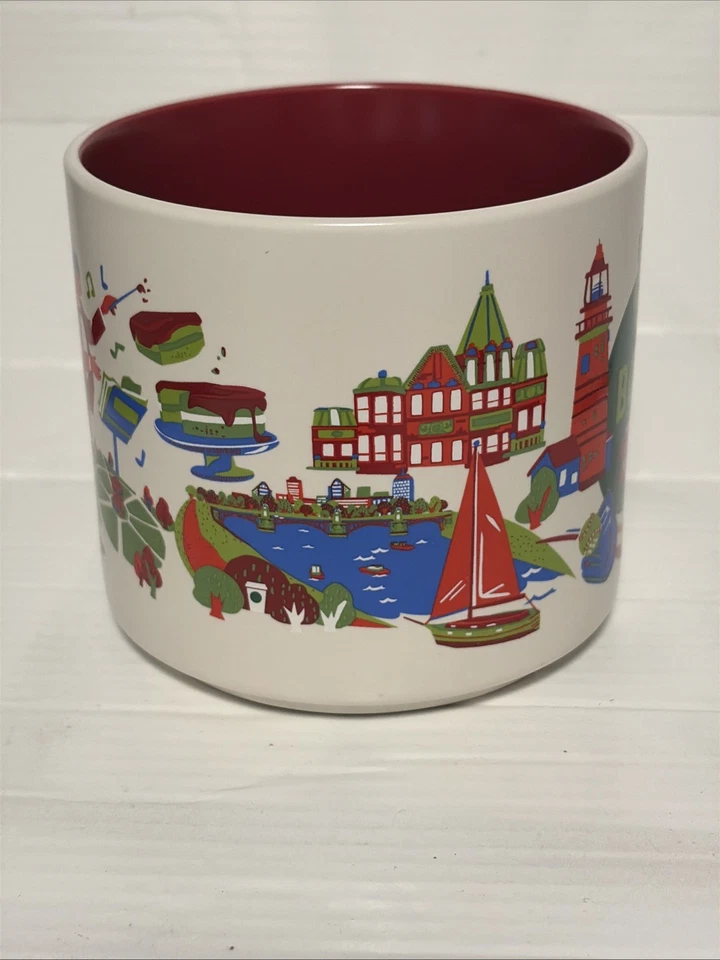 NUEVA TAZA DE CAFÉ 2024 Starbucks Boston 14 onzas serie Discovery ¡NUEVA EN CAJA ENVÍO RÁPIDO! Foto 3 de 4