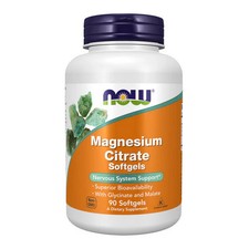 Magnesium Citrate 90 softgels by Now Foods