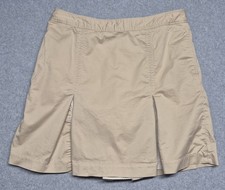 Vineyard Vines Women Tan Khaki Everyday Skort Skirt Size 4 Golf Preppy Casual