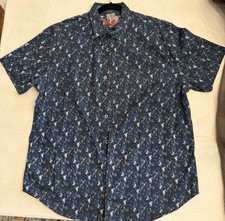 Robert Graham Men s XL Short Sleeve Cotton Wo...