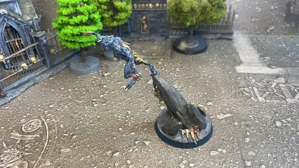 Abhorrant Ghoul King - Warhammer Age of Sigmar AoS - Cortes devoradoras de carne - Pintado Foto 4 de 4