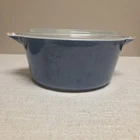 Pyrex Colonial Blue 2 1/2l Casserole 475-B Blue With Lid 11in