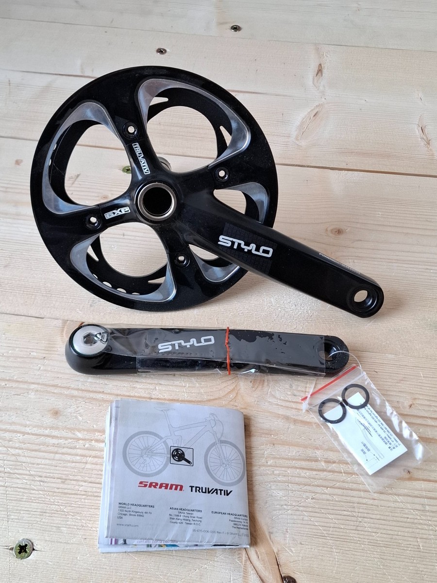 SRAM Stylo GXP Truvativ Crankset 175mm 42T BCD104 MTB w/ Bash