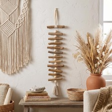 Driftwood and Bead Wall Hanging