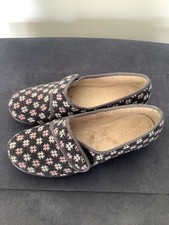 Ladies Hotter blue Thyme slippers size 7