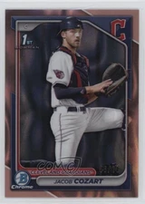 2024 Bowman Draft Chrome Rose Gold Lava Refractor /10 Jacob Cozart #BDC-30