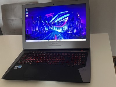 Asus Rog Gaming Laptop G752, 32GB RAM, 512GB M.2 SSD + 1 TB HDD