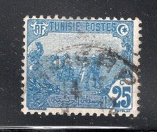 FRENCH TUNISIA  STAMPS  USED LOT 1945AS