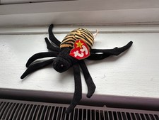 Spider Ty Beanie Baby, called  spinner With Tags Retired 1996 Teddy 
