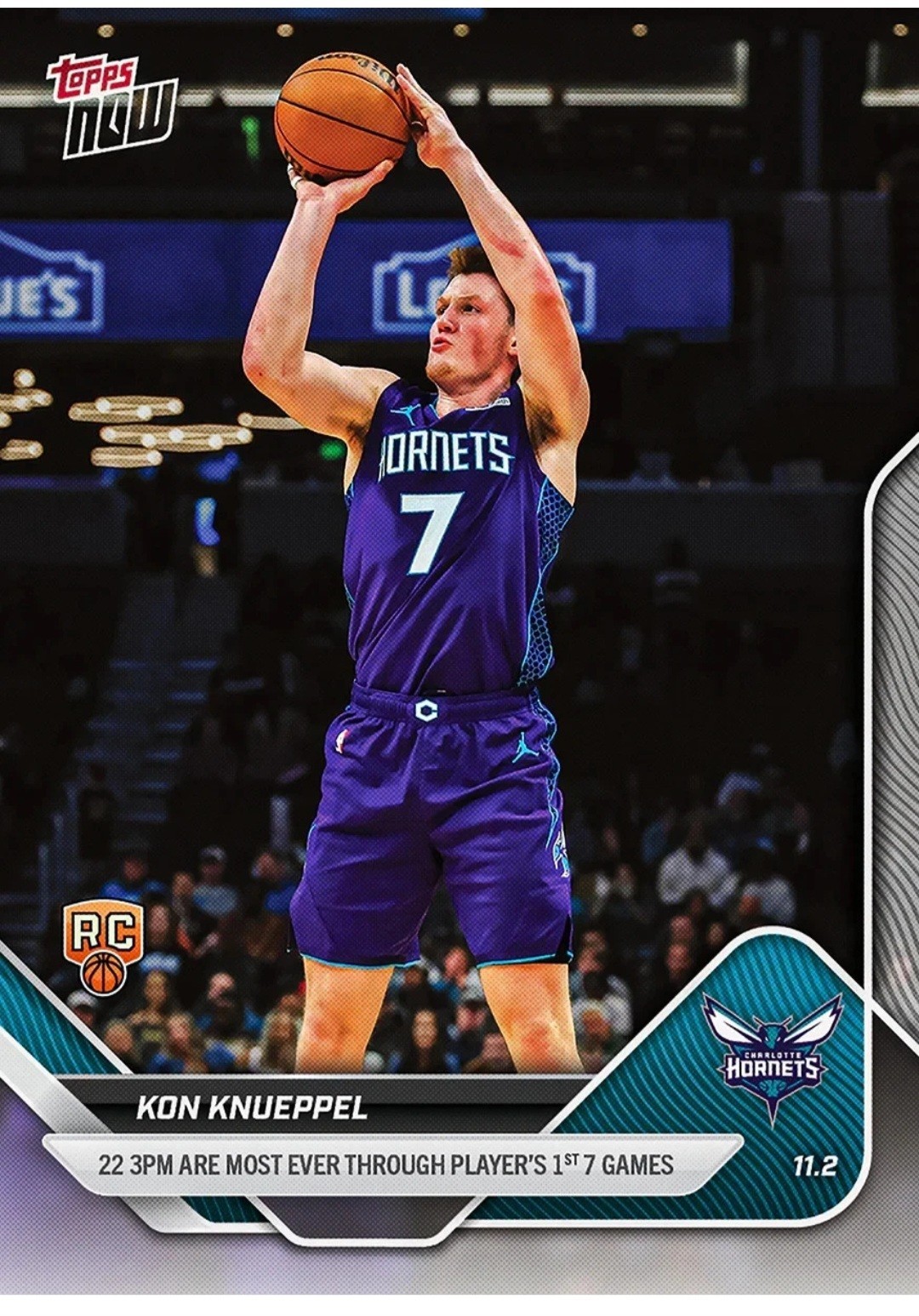 2025-26 Topps Now 41 Kon Knueppel RC