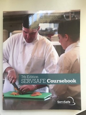 SERVSAFE COURSEBOOK 7TH ED, ENGLISH - hardcover National Restaurant Associat...