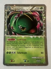 2010 Pokémon TCG HGSS Meganium Black Star PROMO Holo Rare HGSS08 LP on eBay