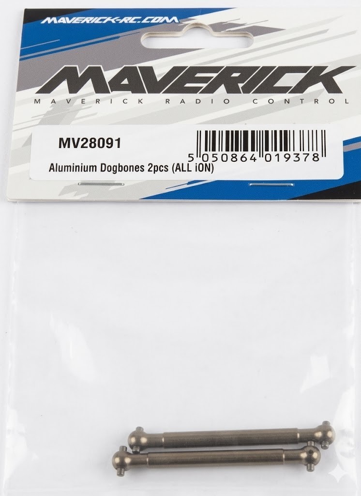 HPI / Maverick MV28091 Aluminum Dogbones for: All Ion 2pc.