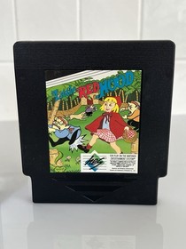 Little Red Hood HES Nintendo NES PAL Flat Cart Black Case Variant AUS