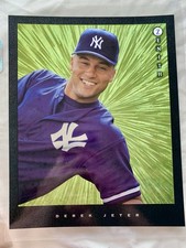 Derek Jeter 2 Pinnacle Zenith (8x10) Picture Cards