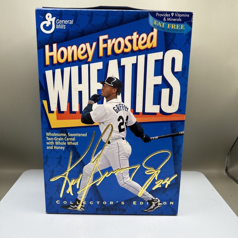 24 Ken Griffey Junior Collectors Edition Wheaties Box Never Open GM Cereal MLB