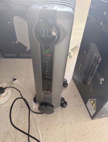 De'Longhi / DeLonghi Radia S Oil Filled 1.5kW Grey Radiator - LIKE MEW CONDITION