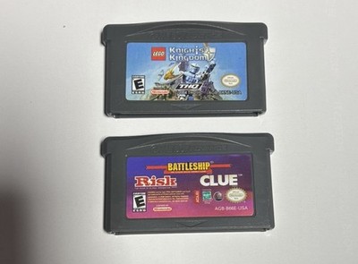 Game Boy Advanced Battleship, Risk, Clue & Lego Knights Kingdom