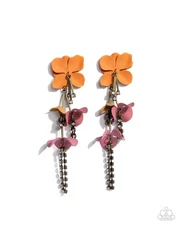 Paparazzi Earrings - Capitol Chic - Multicolor
