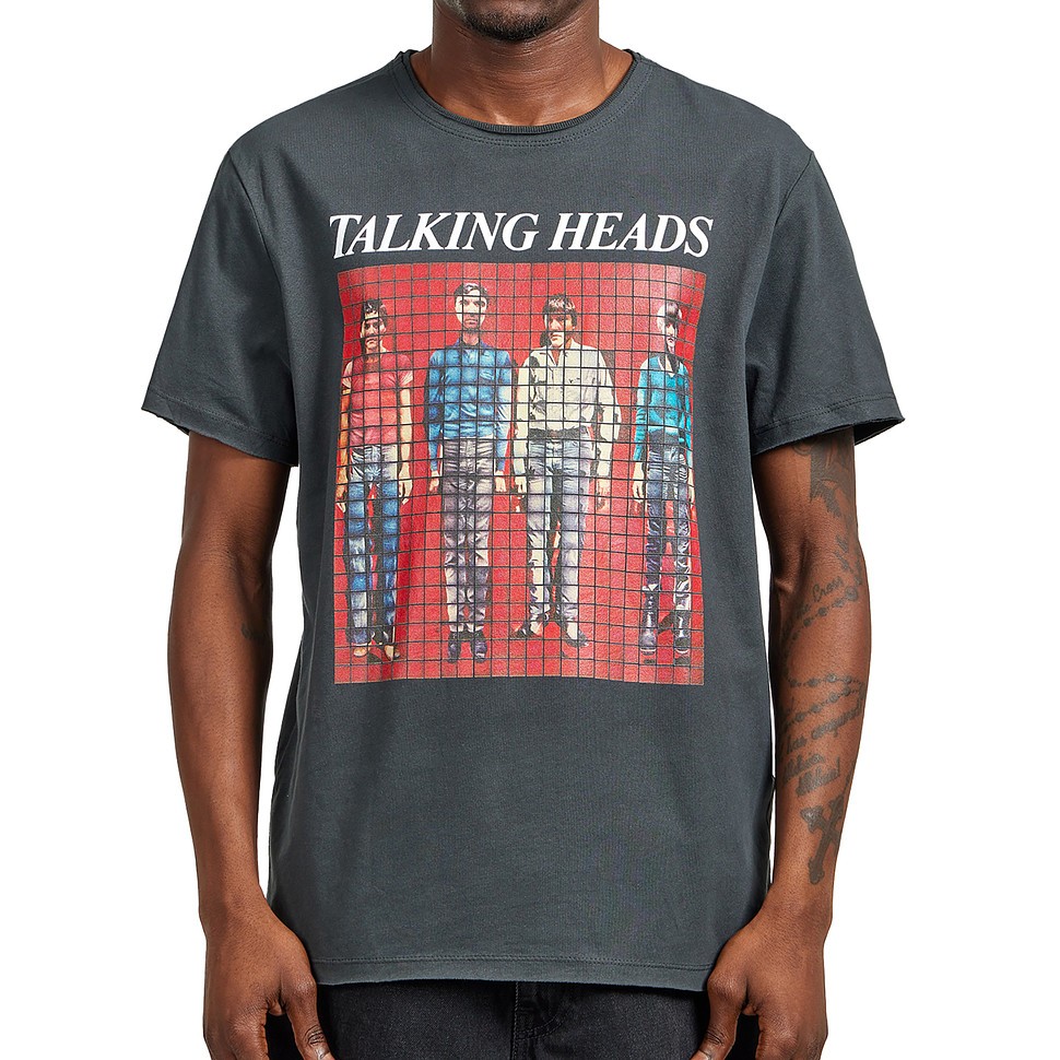 ALTRA Talking Heads T shirt per edifici e cibo antracite