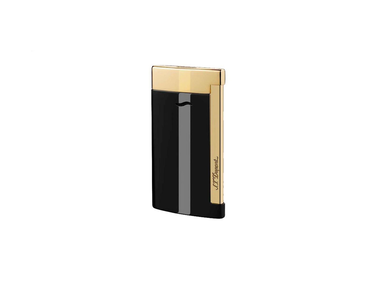 S.T. Dupont Slim 7 Lighter - Black/Gold